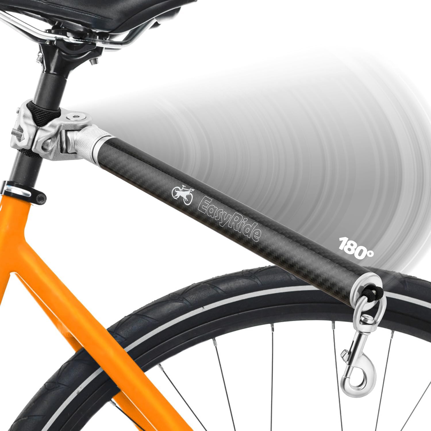 180° Rotating Dog Bike Leash